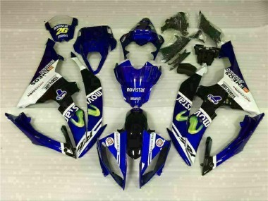Cheapest 2008-2016 White Blue Yamaha YZF R6 Motor Bike Fairings UK