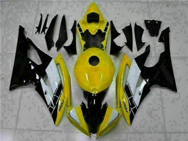 Cheapest 2008-2016 Yellow Black Yamaha YZF R6 Motorcycle Fairings Kits UK