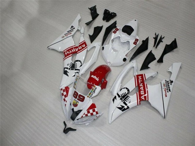 Cheapest 2008-2016 White Yamaha YZF R6 Motorbike Fairings UK Cheapest 2008-2016 White Yamaha YZF R6 Motorbike Fairings UK