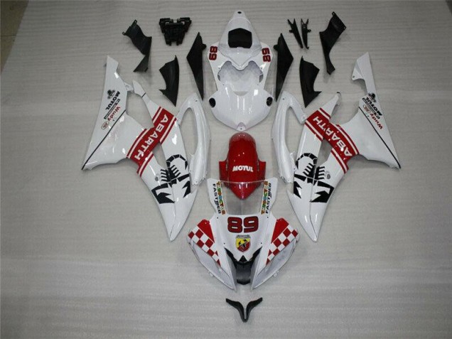 Cheapest 2008-2016 White Yamaha YZF R6 Motorbike Fairings UK Cheapest 2008-2016 White Yamaha YZF R6 Motorbike Fairings UK