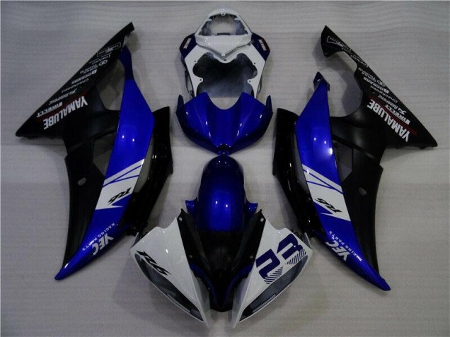 Cheapest 2008-2016 Blue White Black YEC 23 Yamaha YZF R6 Motorbike Fairing UK
