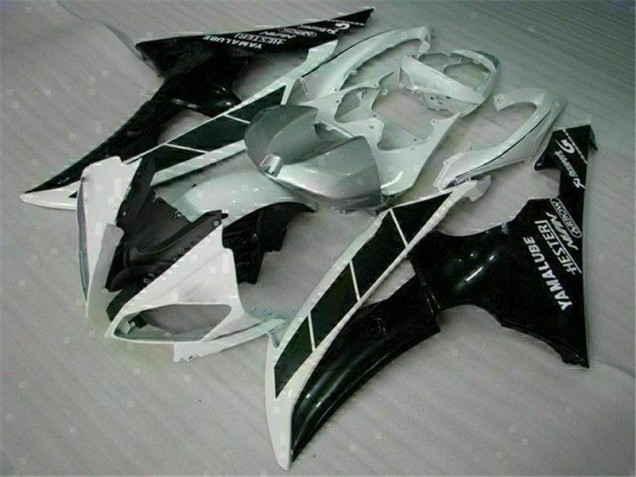 Cheapest 2008-2016 White Black Yamaha YZF R6 Motorcycle Fairings UK Cheapest 2008-2016 White Black Yamaha YZF R6 Motorcycle Fairings UK