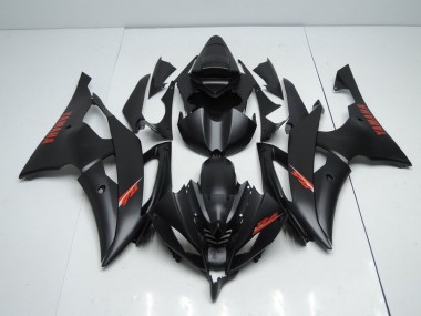 Cheapest 2008-2016 Matte Black Red Decals Yamaha YZF R6 Motorbike Fairings UK
