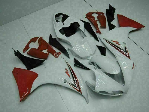 Cheapest 2009-2011 White Red Yamaha YZF R1 Bike Fairing Kit UK Cheapest 2009-2011 White Red Yamaha YZF R1 Bike Fairing Kit UK