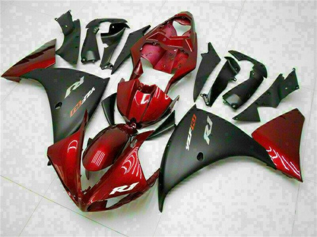 Cheapest 2009-2011 Red Black Yamaha YZF R1 Motorbike Fairing Kits UK Cheapest 2009-2011 Red Black Yamaha YZF R1 Motorbike Fairing Kits UK