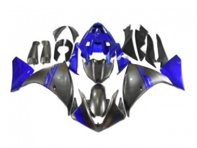 Cheapest 2009-2011 Grey Blue Yamaha YZF R1 Motor Bike Fairings UK Cheapest 2009-2011 Grey Blue Yamaha YZF R1 Motor Bike Fairings UK