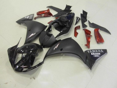 Cheapest 2009-2011 Matte Black Yamaha YZF R1 Motorbike Fairing UK