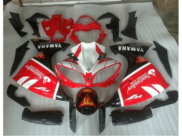 Cheapest 2009-2011 Red White and Black Graphic Yamaha YZF R1 Motorbike Fairing UK Cheapest 2009-2011 Red White and Black Graphic Yamaha YZF R1 Motorbike Fairing UK