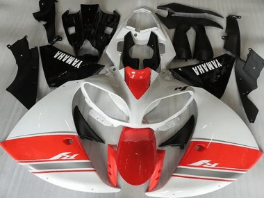 Cheapest 2009-2011 Racy Red White Black Yamaha YZF R1 Motor Bike Fairings UK