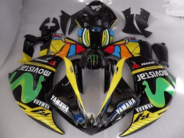 Cheapest 2009-2011 Rossi Moviestar Yamaha YZF R1 Bike Fairing Kit UK