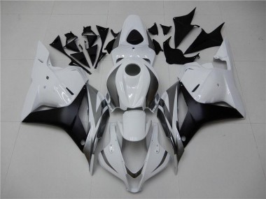 Cheapest 2009-2012 White Silver Black Honda CBR600RR Motor Bike Fairings UK
