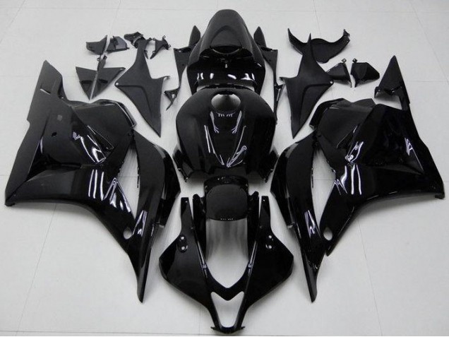 Cheapest 2009-2012 Glossy Black Honda CBR600RR Bike Fairing Kit UK