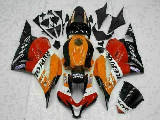 Cheapest 2009-2012 Orange Repsol Honda CBR600RR Motor Fairings UK Cheapest 2009-2012 Orange Repsol Honda CBR600RR Motor Fairings UK