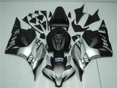 Cheapest 2009-2012 Black Silver Repsol Honda CBR600RR Motorcycle Fairings Kits UK
