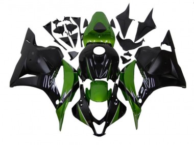 Cheapest 2009-2012 Green Black Honda CBR600RR Motorcycle Fairings Kit UK