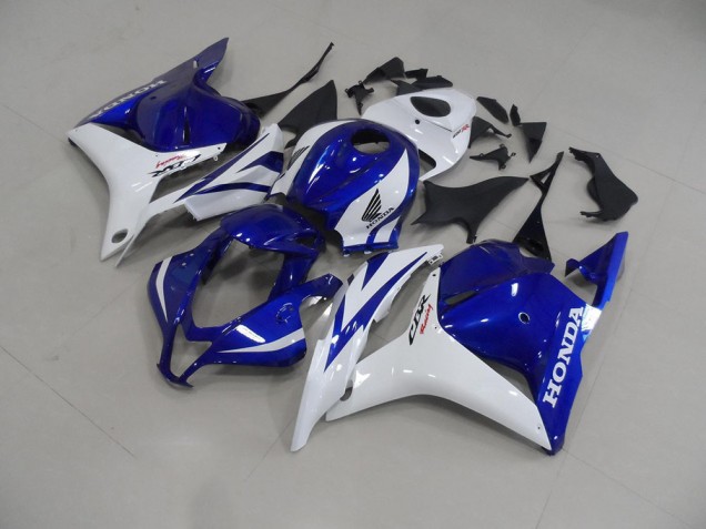 Cheapest 2009-2012 Blue White Honda CBR600RR Motorcycle Fairing UK