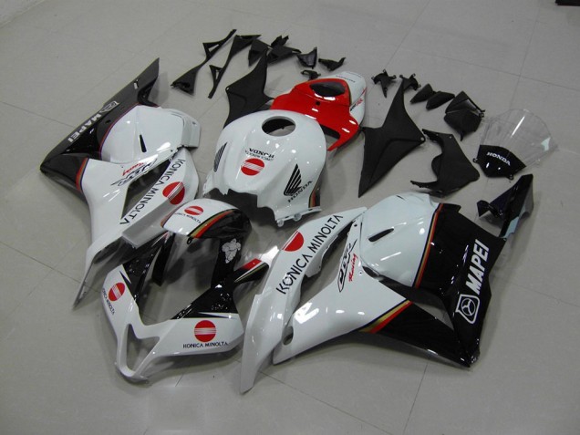 Cheapest 2009-2012 Red Konica Minolta Honda CBR600RR Motorcylce Fairings UK Cheapest 2009-2012 Red Konica Minolta Honda CBR600RR Motorcylce Fairings UK