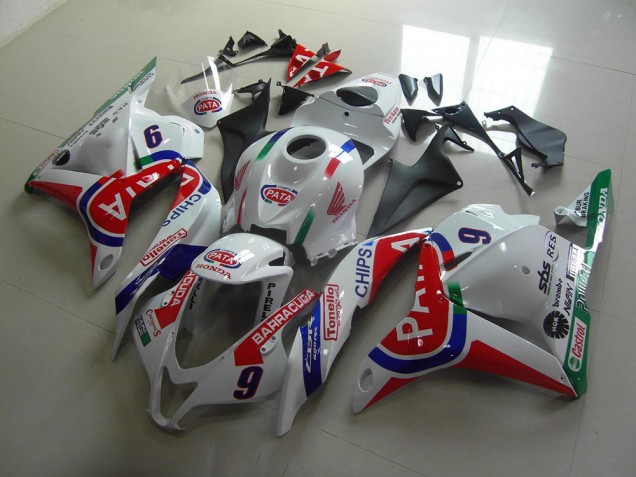 Cheapest 2009-2012 Red White Pata Honda CBR600RR Motorcycle Fairing Kit UK Cheapest 2009-2012 Red White Pata Honda CBR600RR Motorcycle Fairing Kit UK