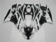 Cheapest 2009-2012 Black White Kawasaki ZX6R Motorcycle Fairings UK Cheapest 2009-2012 Black White Kawasaki ZX6R Motorcycle Fairings UK
