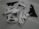 Cheapest 2009-2012 White Black Ninja Kawasaki ZX6R Motorbike Fairings UK