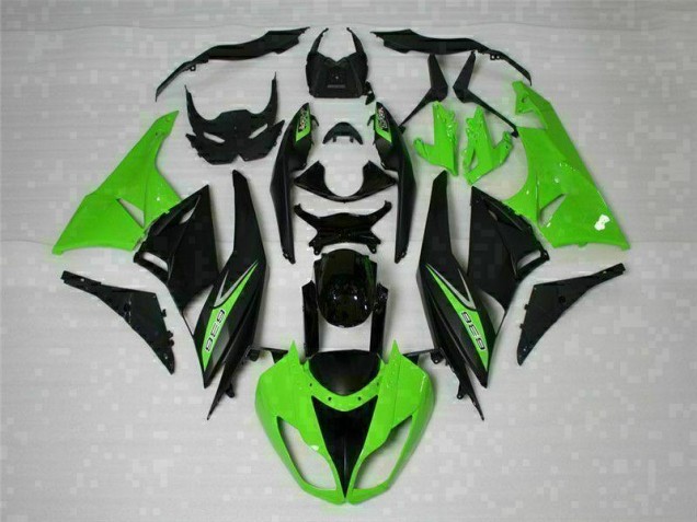 Cheapest 2009-2012 Black Green 636 Kawasaki ZX6R Motorcycle Bodywork UK