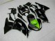 Cheapest 2009-2012 Black Green Kawasaki ZX6R Moto Fairings UK