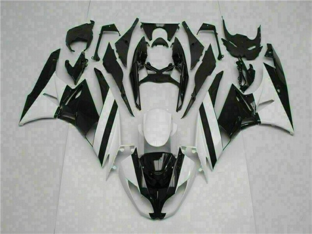 Cheapest 2009-2012 White Black Kawasaki ZX6R Motorcycle Replacement Fairings UK Cheapest 2009-2012 White Black Kawasaki ZX6R Motorcycle Replacement Fairings UK