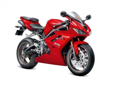 Cheapest 2009-2012 Red Triumph Daytona 675 Triple Bike Fairing Kit UK