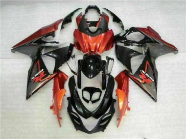 Cheapest 2009-2016 Brown Black Suzuki GSXR1000 Motorcycle Fairing Kit UK
