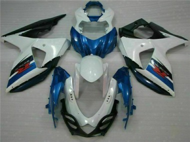 Cheapest 2009-2016 Blue White Suzuki GSXR1000 Motorcycle Fairings Kits UK