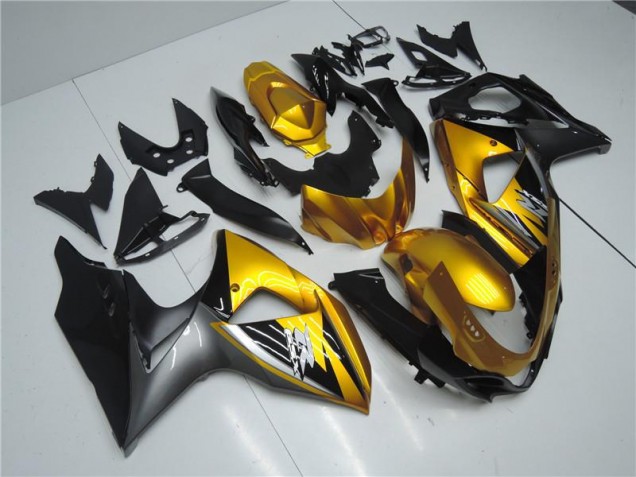 Cheapest 2009-2016 Golden Black Suzuki GSXR1000 Motorcyle Fairings UK Cheapest 2009-2016 Golden Black Suzuki GSXR1000 Motorcyle Fairings UK