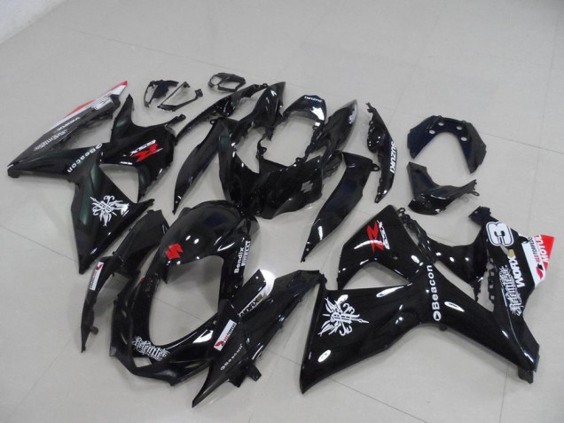 Cheapest 2009-2016 Black Beacon Suzuki GSXR 1000 K9 Motorcycle Fairing Kit UK Cheapest 2009-2016 Black Beacon Suzuki GSXR 1000 K9 Motorcycle Fairing Kit UK