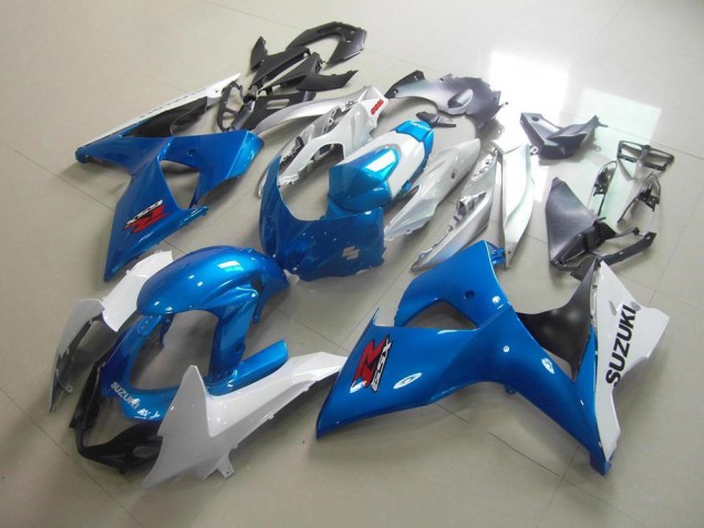 Cheapest 2009-2016 White Blue Suzuki GSXR 1000 K9 Motorcycle Fairing UK Cheapest 2009-2016 White Blue Suzuki GSXR 1000 K9 Motorcycle Fairing UK