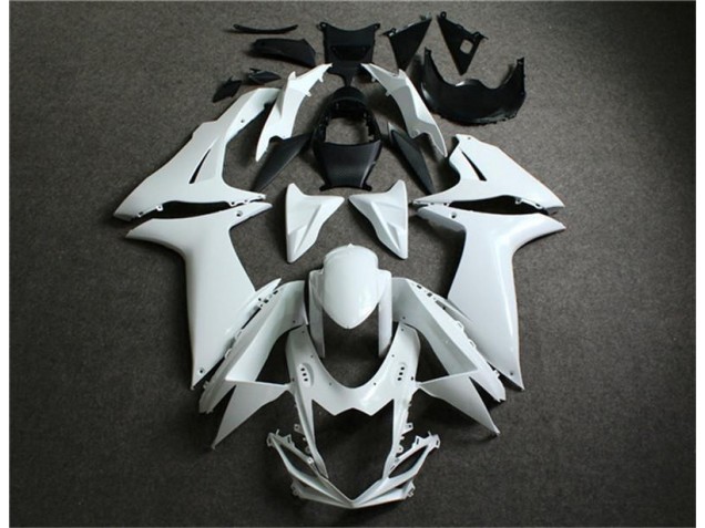 Cheapest 2011-2021 White Suzuki GSXR 600/750 Motorcycle Fairings Kit UK