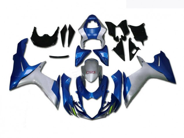 Cheapest 2011-2021 Blue Silver Suzuki GSXR 600/750 Motorcycle Fairings UK Cheapest 2011-2021 Blue Silver Suzuki GSXR 600/750 Motorcycle Fairings UK