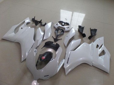 Cheapest 2011-2014 Pearl White Ducati 1199 Motorcycle Fairing Kit UK