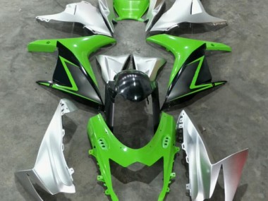 Cheapest 2011-2021 Green Silver Suzuki GSXR 600/750 Bike Fairing Kit UK
