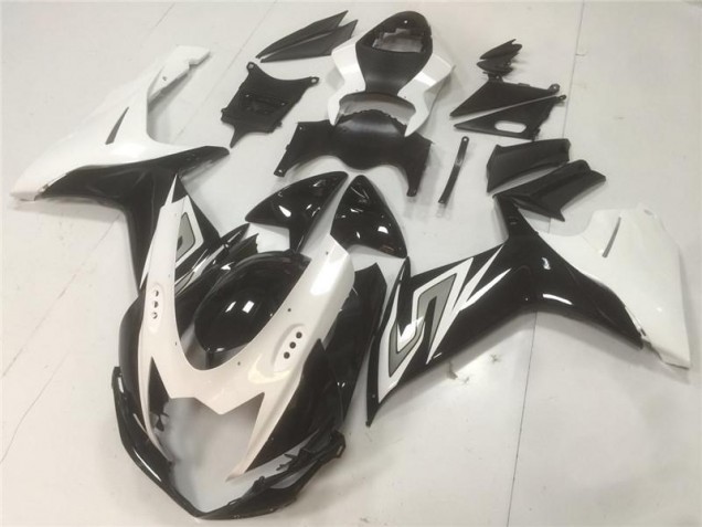 Cheapest 2011-2021 Black White Suzuki GSXR 600/750 Motorcycle Fairings Kits UK Cheapest 2011-2021 Black White Suzuki GSXR 600/750 Motorcycle Fairings Kits UK