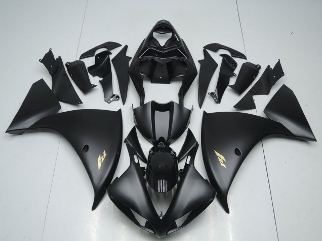 Cheapest 2012-2014 Matte Black Sticker Yamaha YZF R1 Motorcycle Bodywork UK