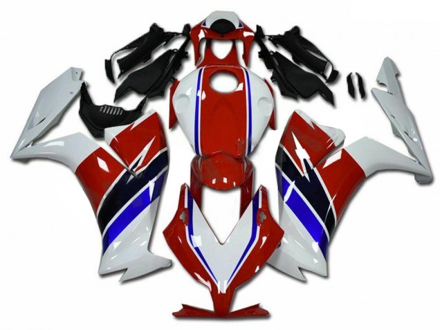Cheapest 2012-2016 Red White Honda CBR1000RR Motorcycle Fairings UK