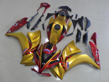 Cheapest 2012-2016 Gold and Dark Red Honda CBR1000RR Motor Fairings UK