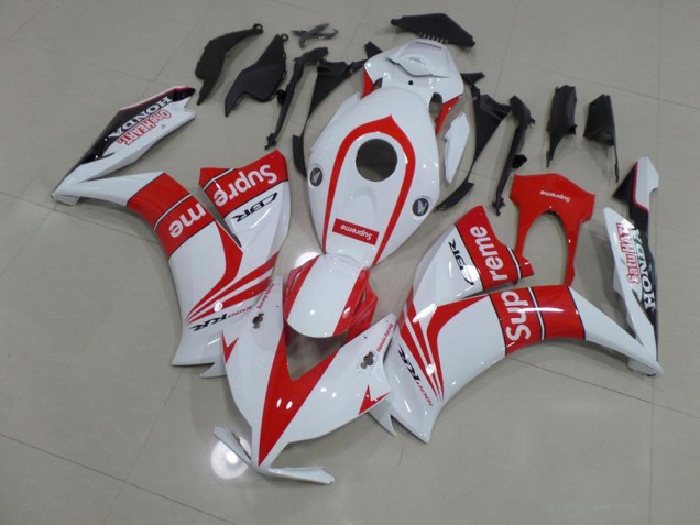 Cheapest 2012-2016 Red and White Supreme Honda CBR1000RR Motorbike Fairing UK Cheapest 2012-2016 Red and White Supreme Honda CBR1000RR Motorbike Fairing UK