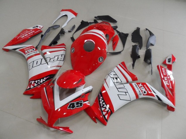 Cheapest 2012-2016 Red Liverpool 45 Honda CBR1000RR Bike Fairings UK
