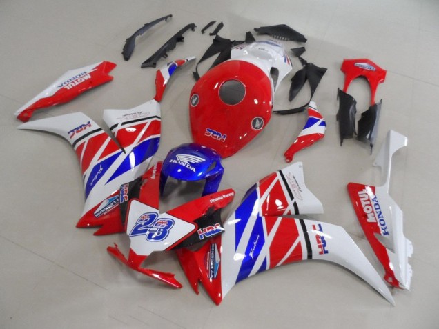 Cheapest 2012-2016 Red White Blue HRC 23 Honda CBR1000RR Replacement Motorcycle Fairings UK