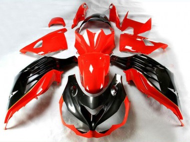 Cheapest 2012-2021 Red Kawasaki ZX14R ZZR1400 Motorcycle Fairings UK