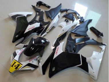 Cheapest 2013-2015 Black White Denso Rizoma 14 Honda CBR500RR Bike Fairings UK