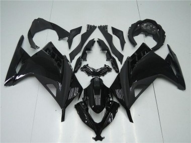 Cheapest 2013-2016 Glossy Matte Black Kawasaki EX300 Bike Fairings UK