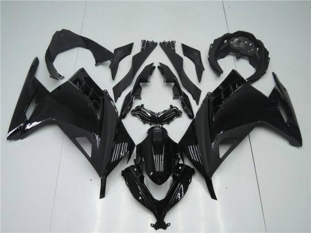 Cheapest 2013-2016 Glossy Matte Black Kawasaki EX300 Bike Fairings UK Cheapest 2013-2016 Glossy Matte Black Kawasaki EX300 Bike Fairings UK