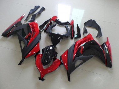 Cheapest 2013-2016 Red Black Kawasaki ZX300R Bike Fairing UK