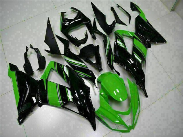 Cheapest 2013-2018 Black Green Kawasaki ZX6R Motor Fairings UK Cheapest 2013-2018 Black Green Kawasaki ZX6R Motor Fairings UK